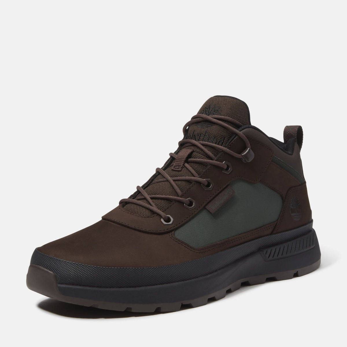 Field trekker timberland marrone scuro verde scuro