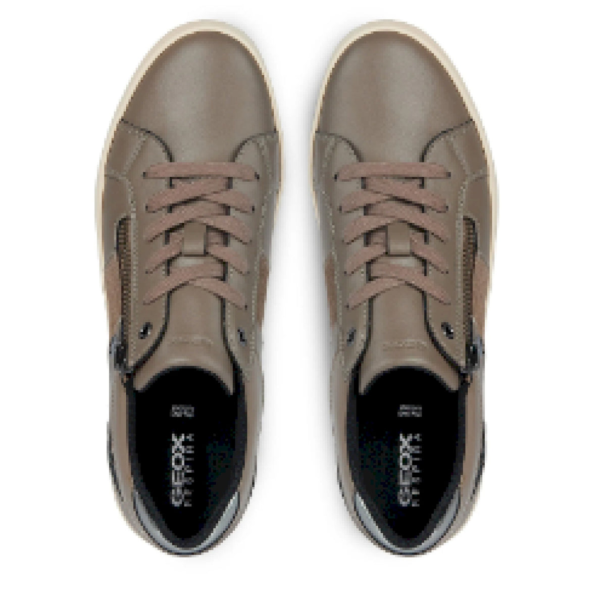 Geox blomiee sneakers lacci e cerniera