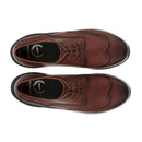 Mbt oxford wing tip scarpe uomo