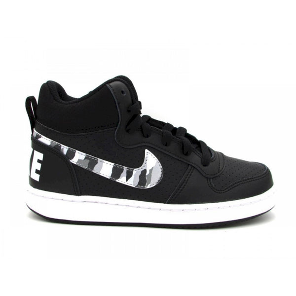 Boys' nike court borough mid (gs) shoe