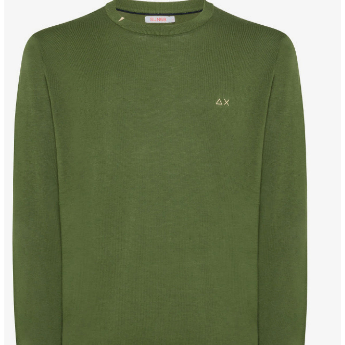 Sun 68 round neck solid
