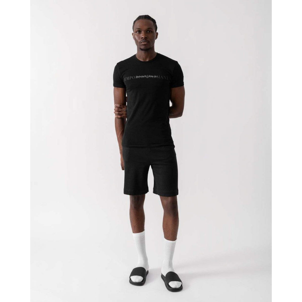 T shirt emporio armani underwear scritta centrale