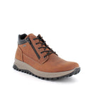 Stivaletti gore-tex da uomo marrone con zip