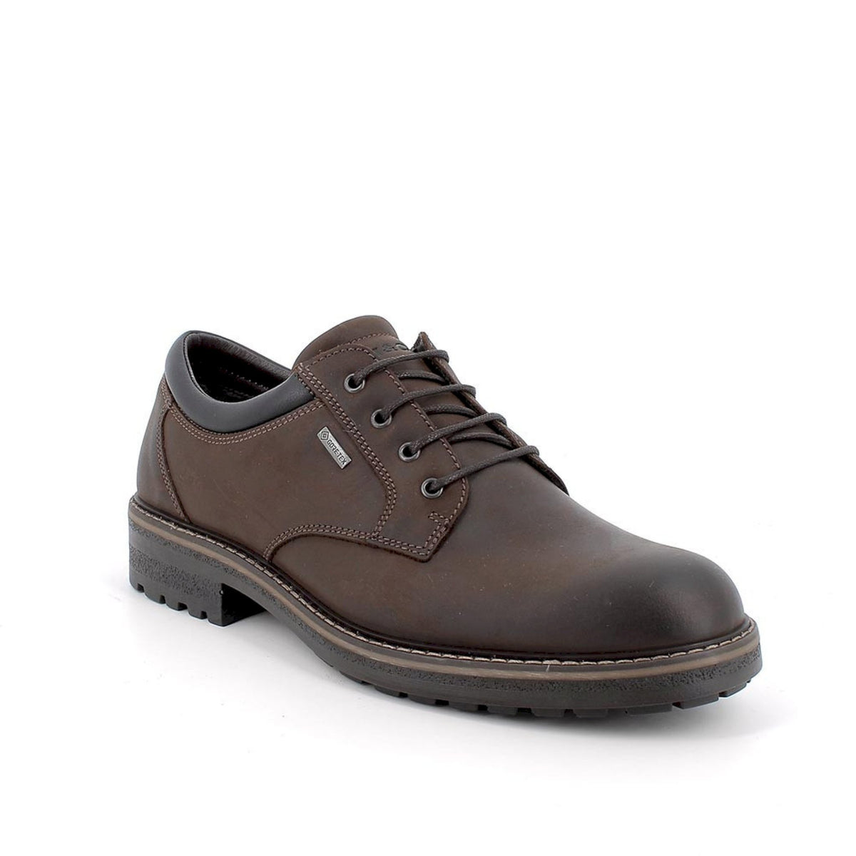 Stringate gore-tex da uomo marrone con lacci