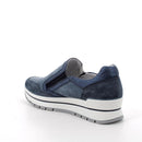 Slip on anisia in pelle da donna c/cerniera