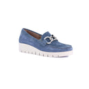 Scarpa donna tafa mocassino con catena