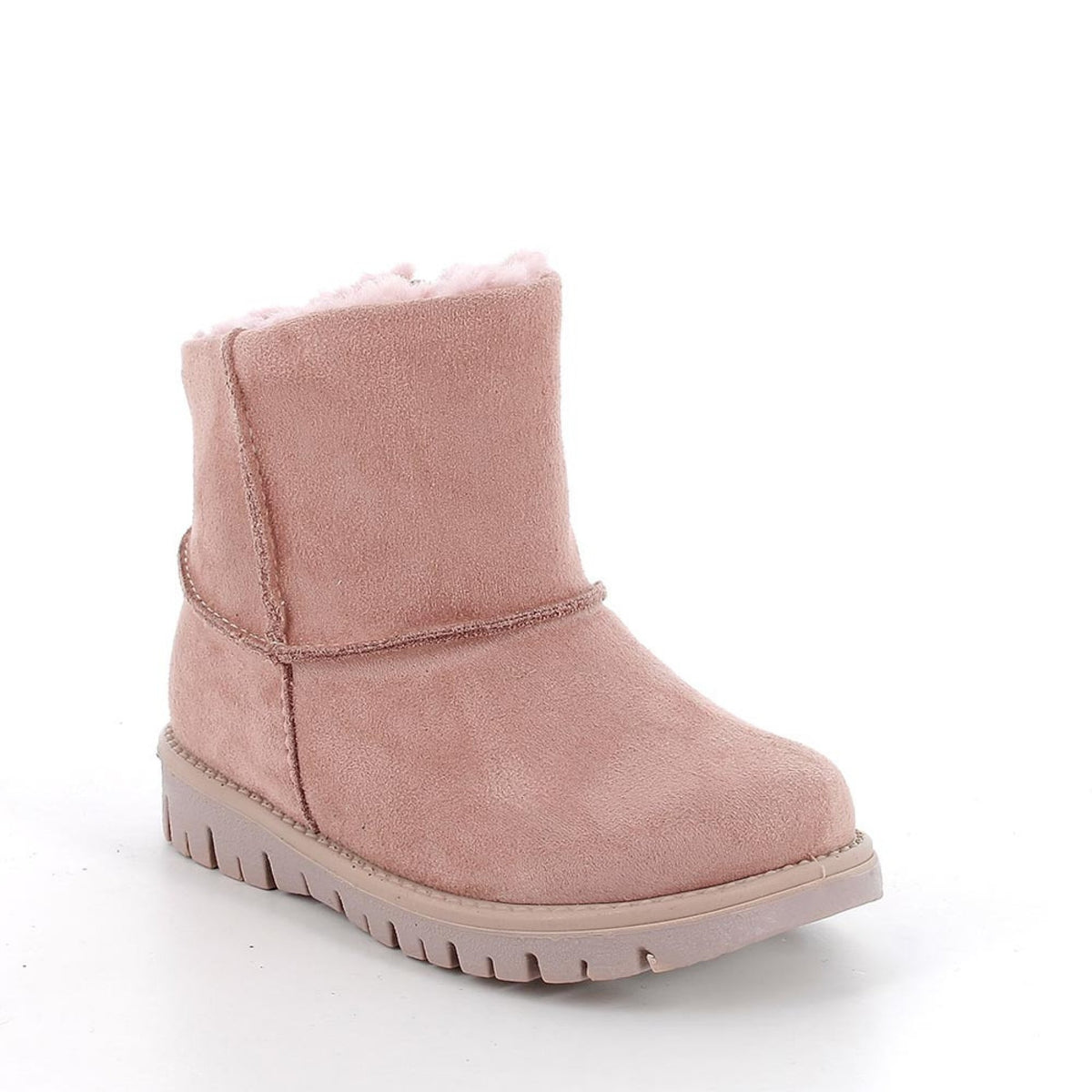 Stivaletti da bambina rosa con zip