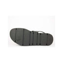 Sandalo con platform in pelle