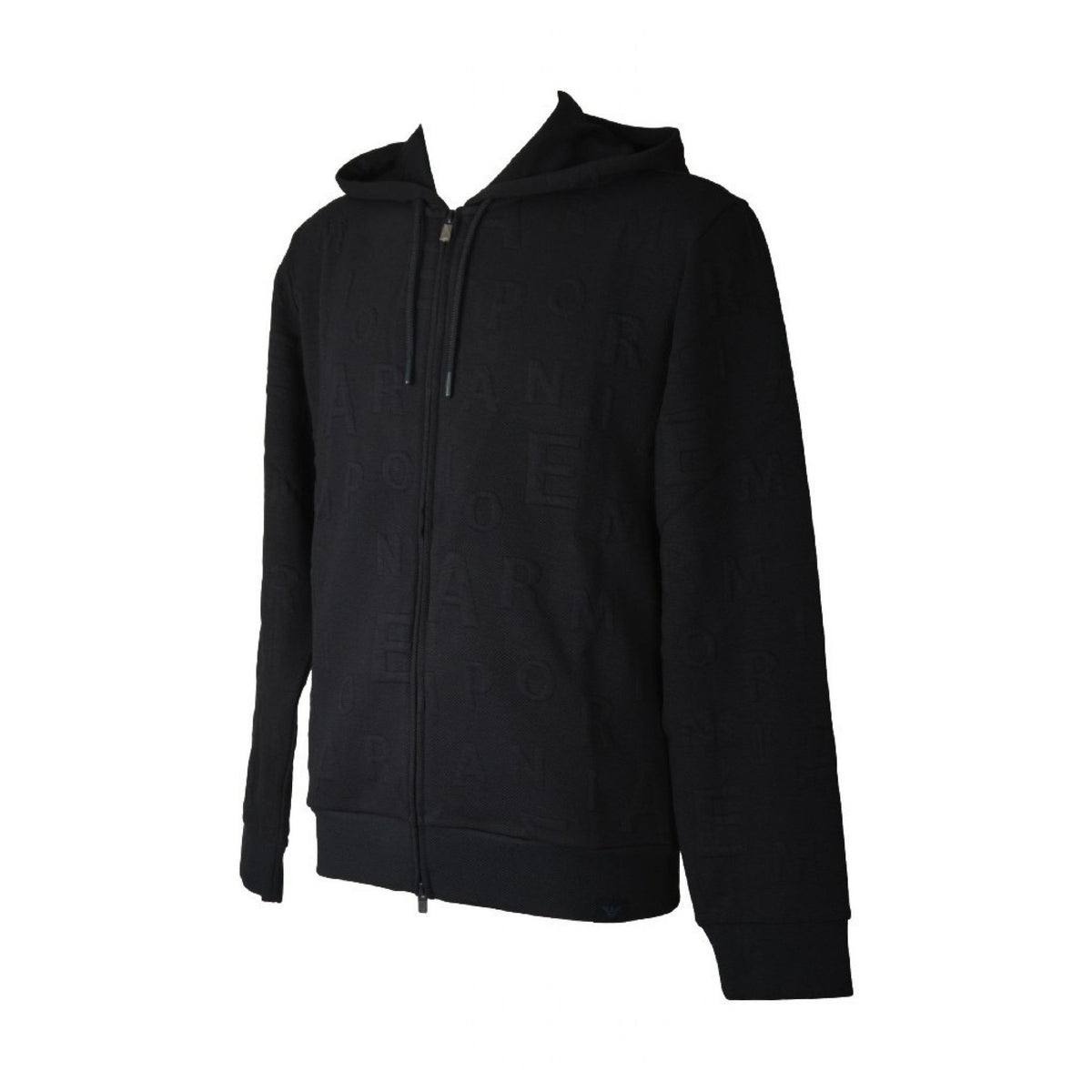 Emporio armani felpa logo allover