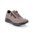 Scarpe da donna taupe laminato-beige