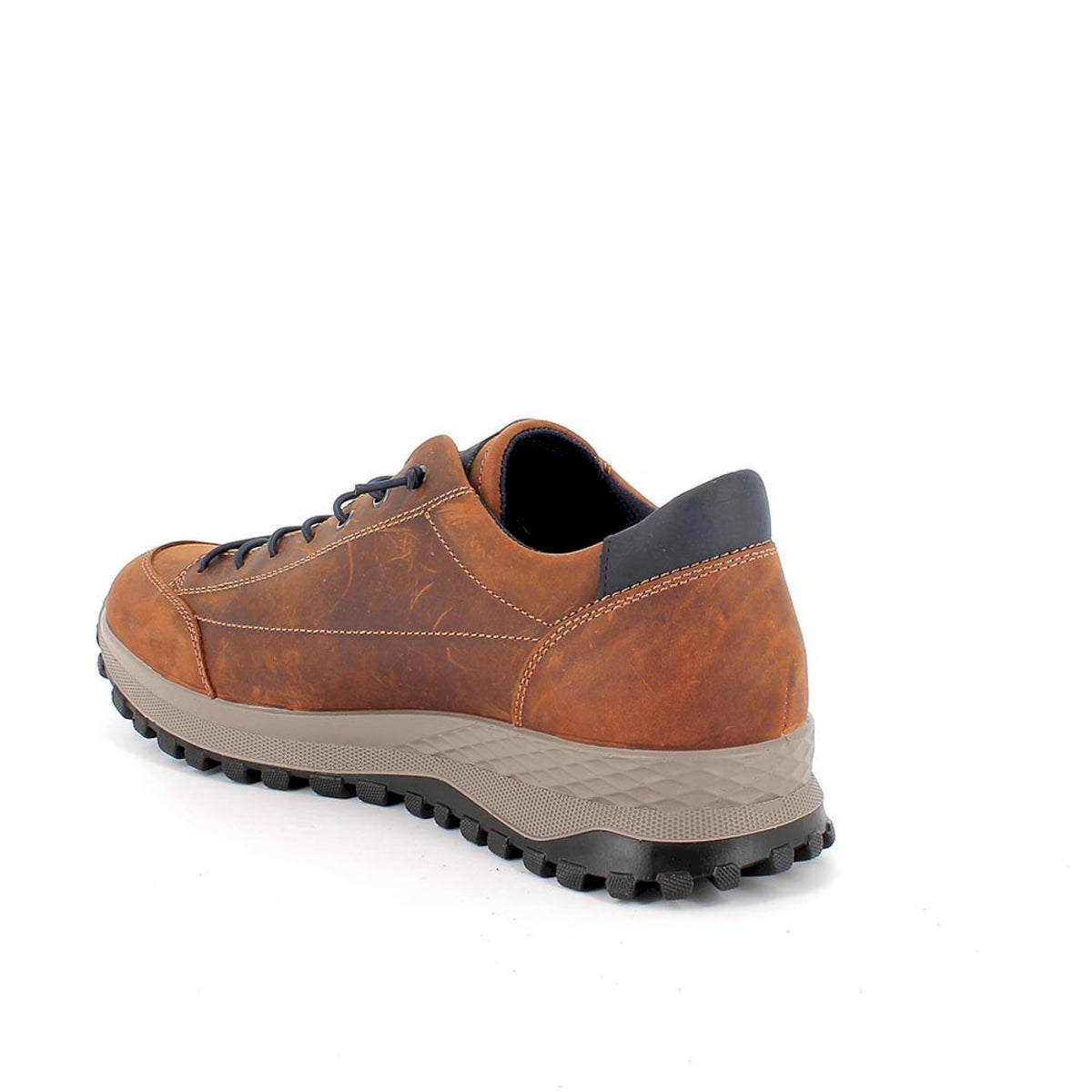 Sneakers gore-tex da uomo marrone con lacci