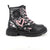 Anfibi da bambina nero con zip