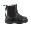 Stivaletti da bambina nero con zip