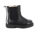 Stivaletti da bambina nero con zip