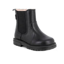 Stivaletti da bambina nero con zip