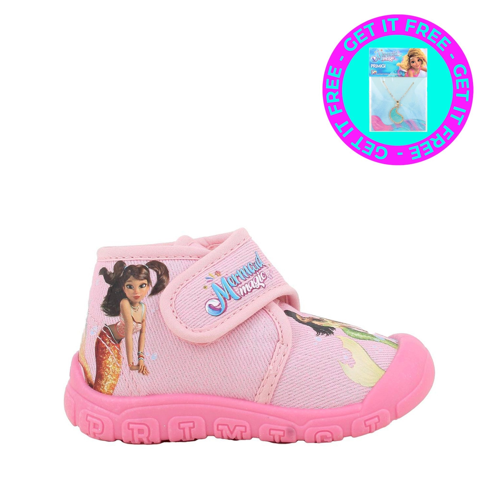 Pantofole primi passi rosa mermaid magic™