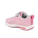 Sneakers da bambina rosa con strap