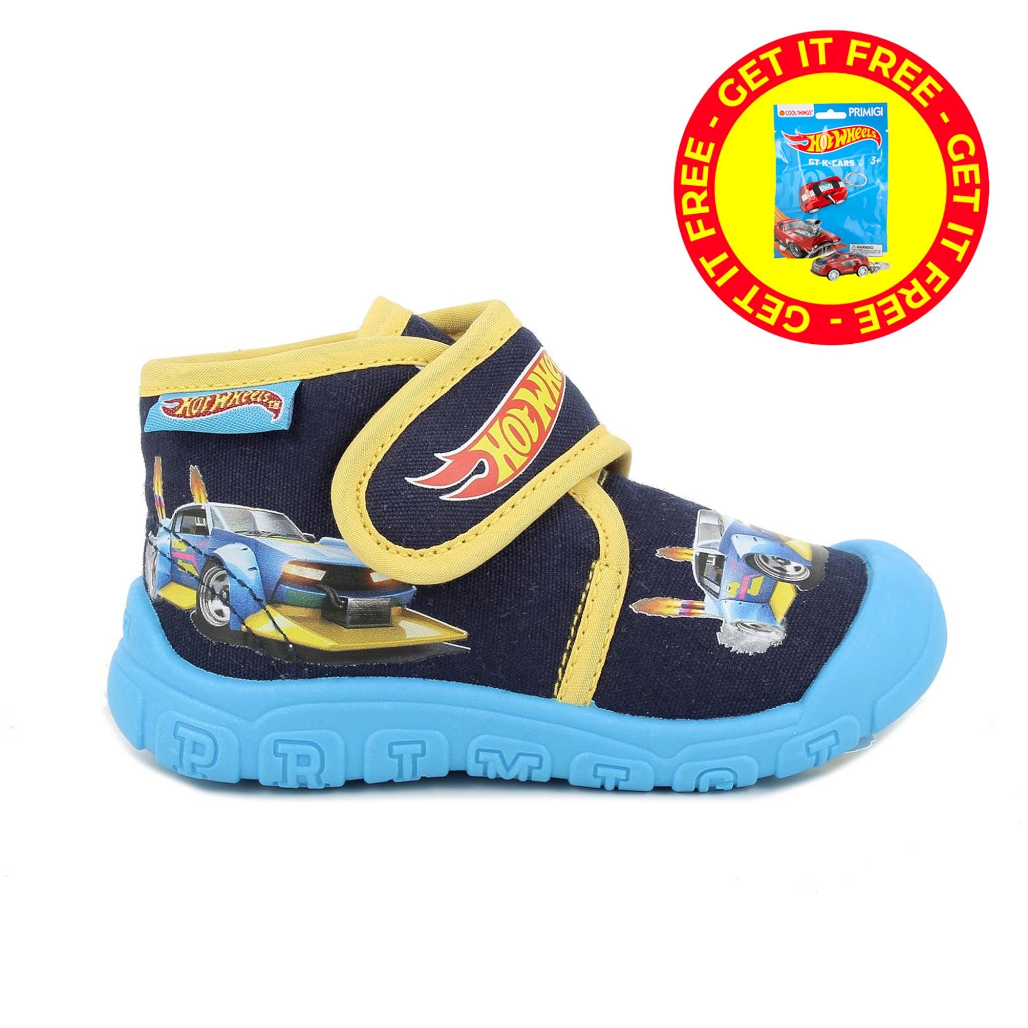 Pantofole primi passi blu hot wheels™