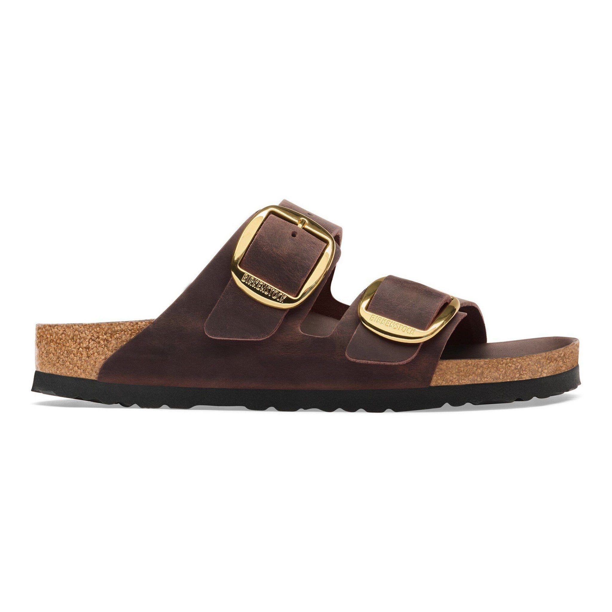Arizona big buckle birkenstock pelle oliata