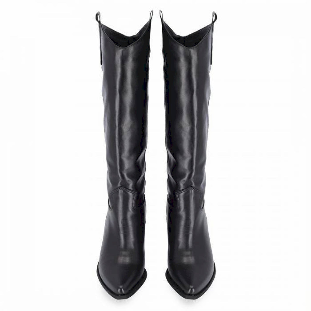 Stivale texano in pelle f.gomma