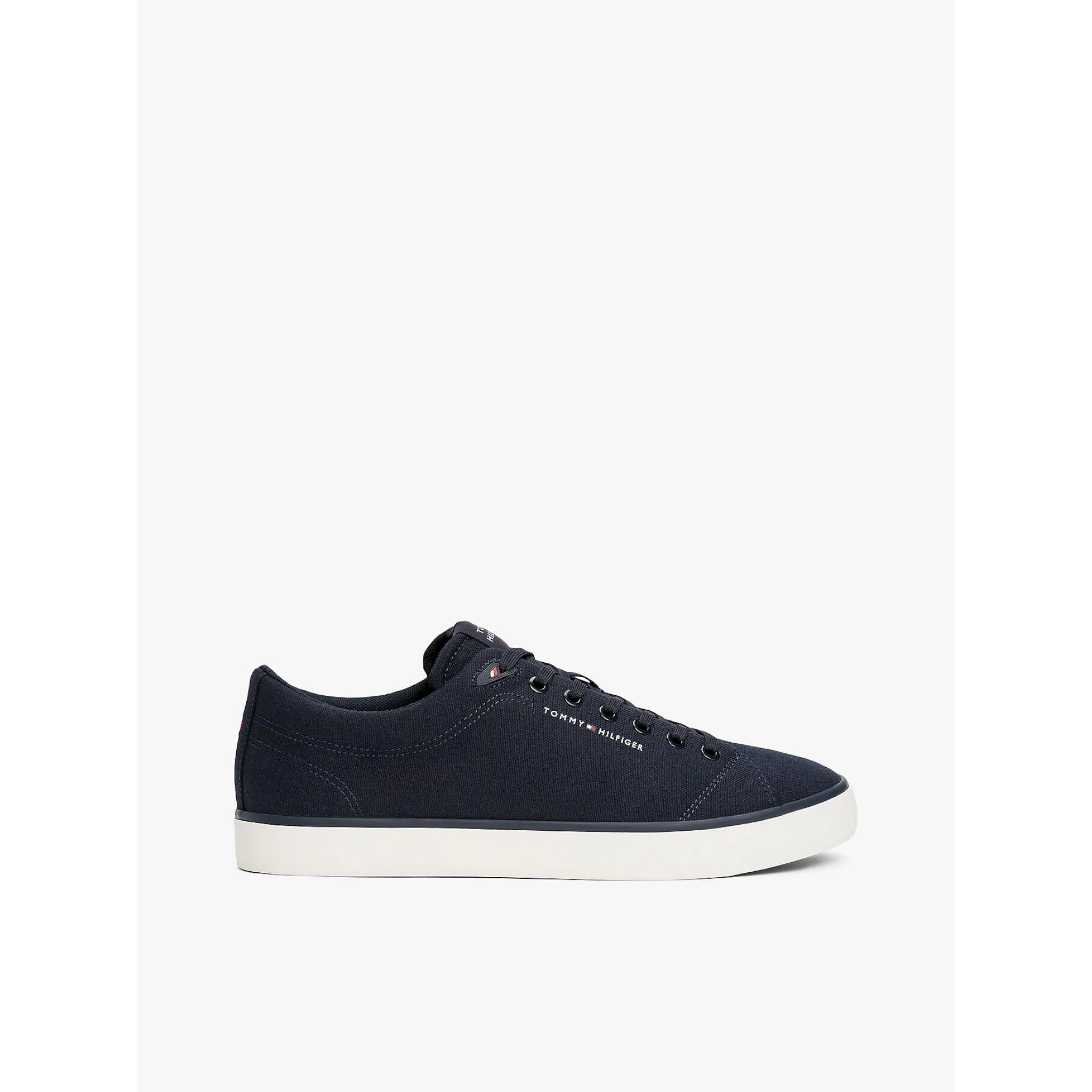 Sneakers essential stringate in tela