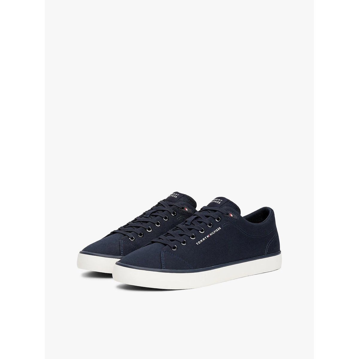 Sneakers essential stringate in tela