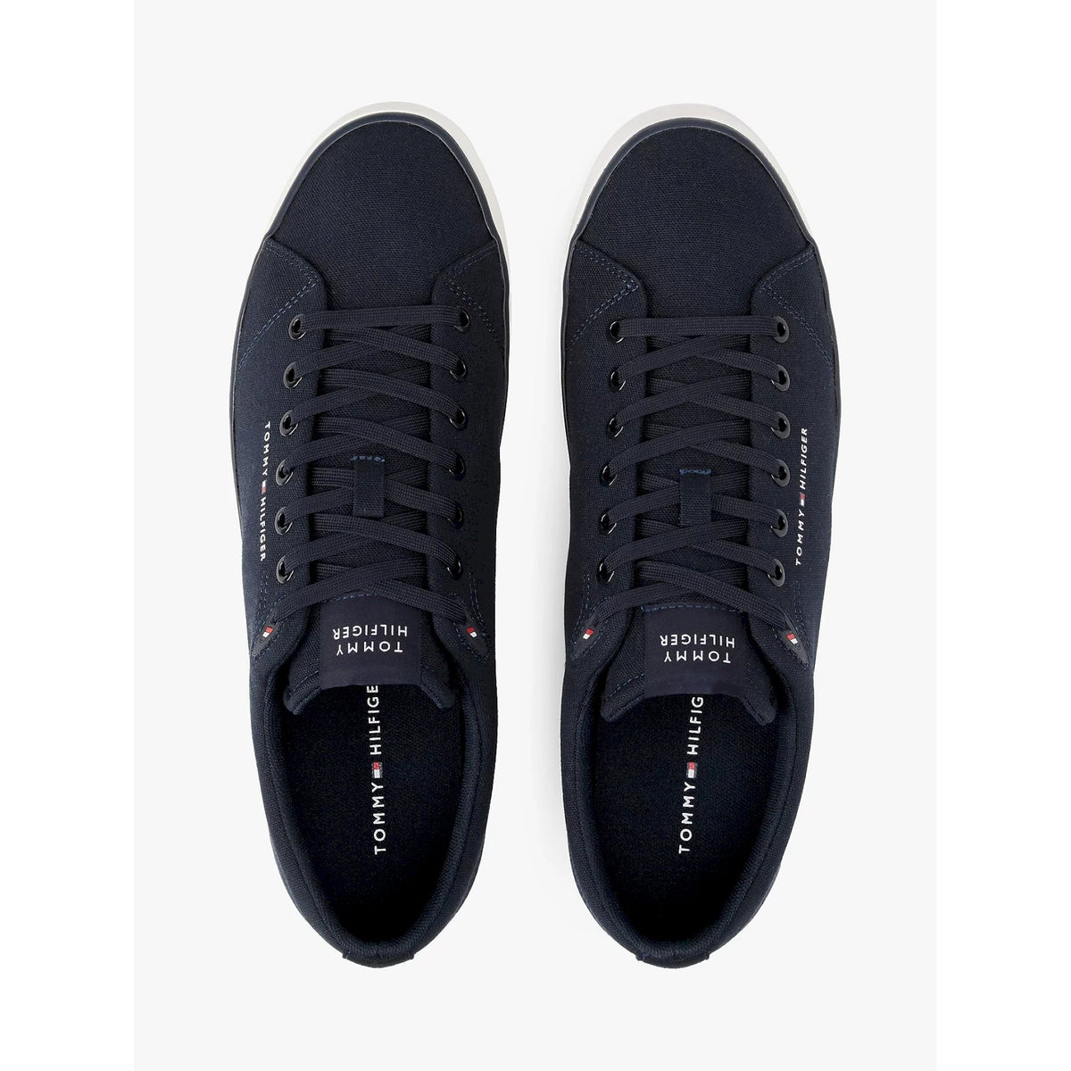 Sneakers essential stringate in tela
