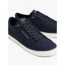 Sneakers essential stringate in tela