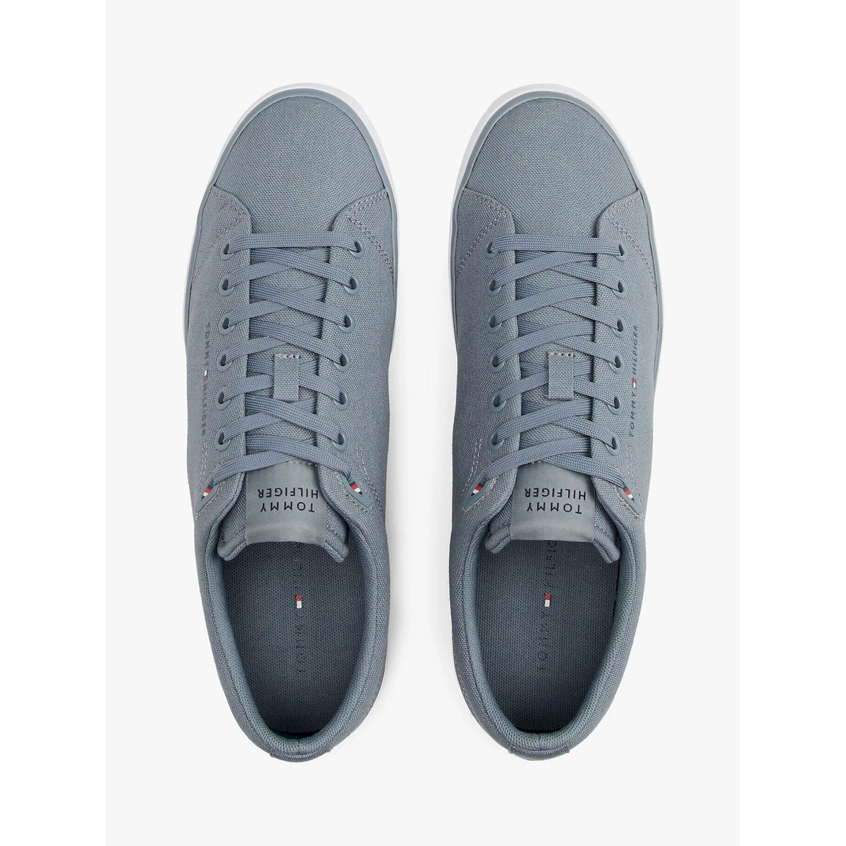 Sneakers essential stringate in tela