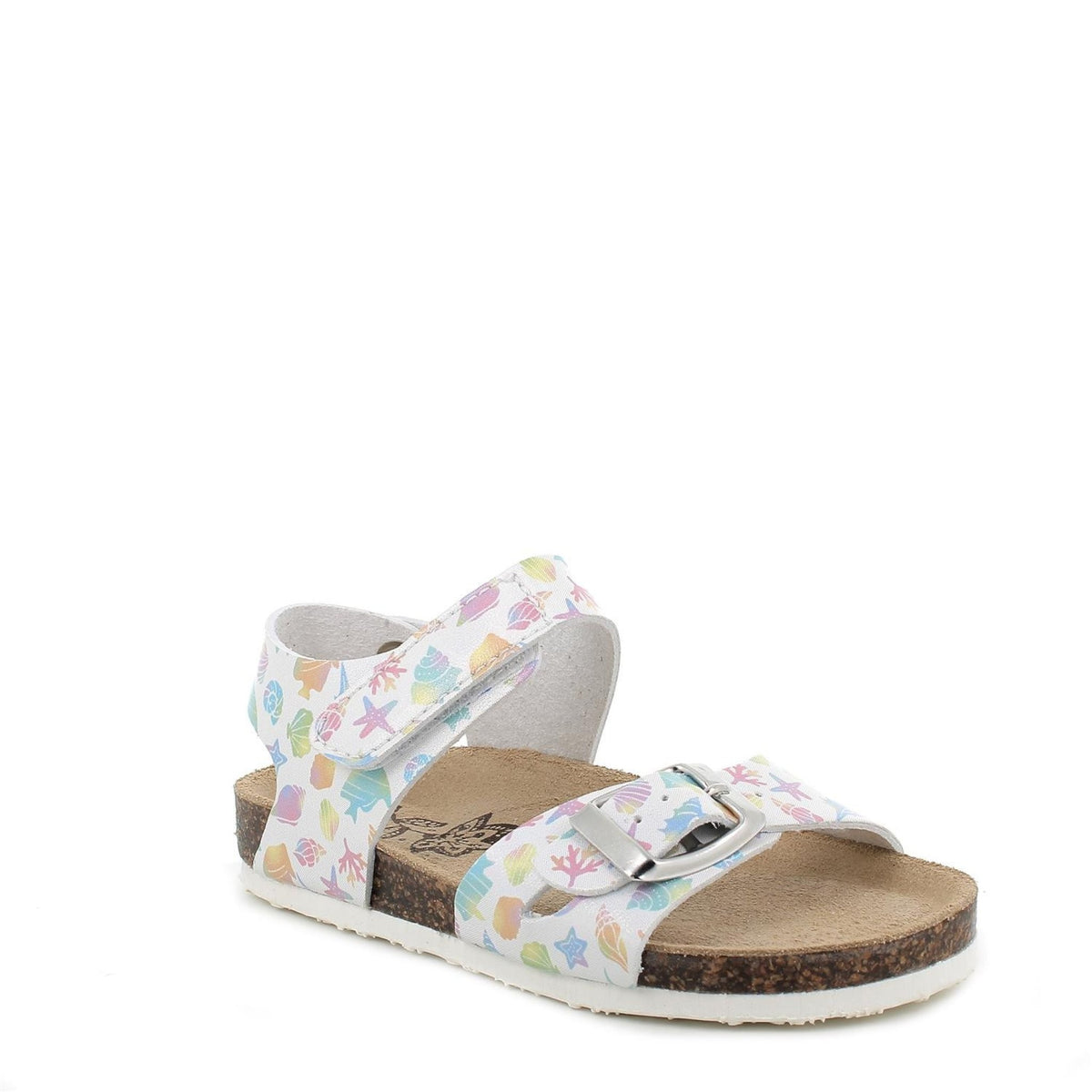 Sandali da bambina lilla multicolor