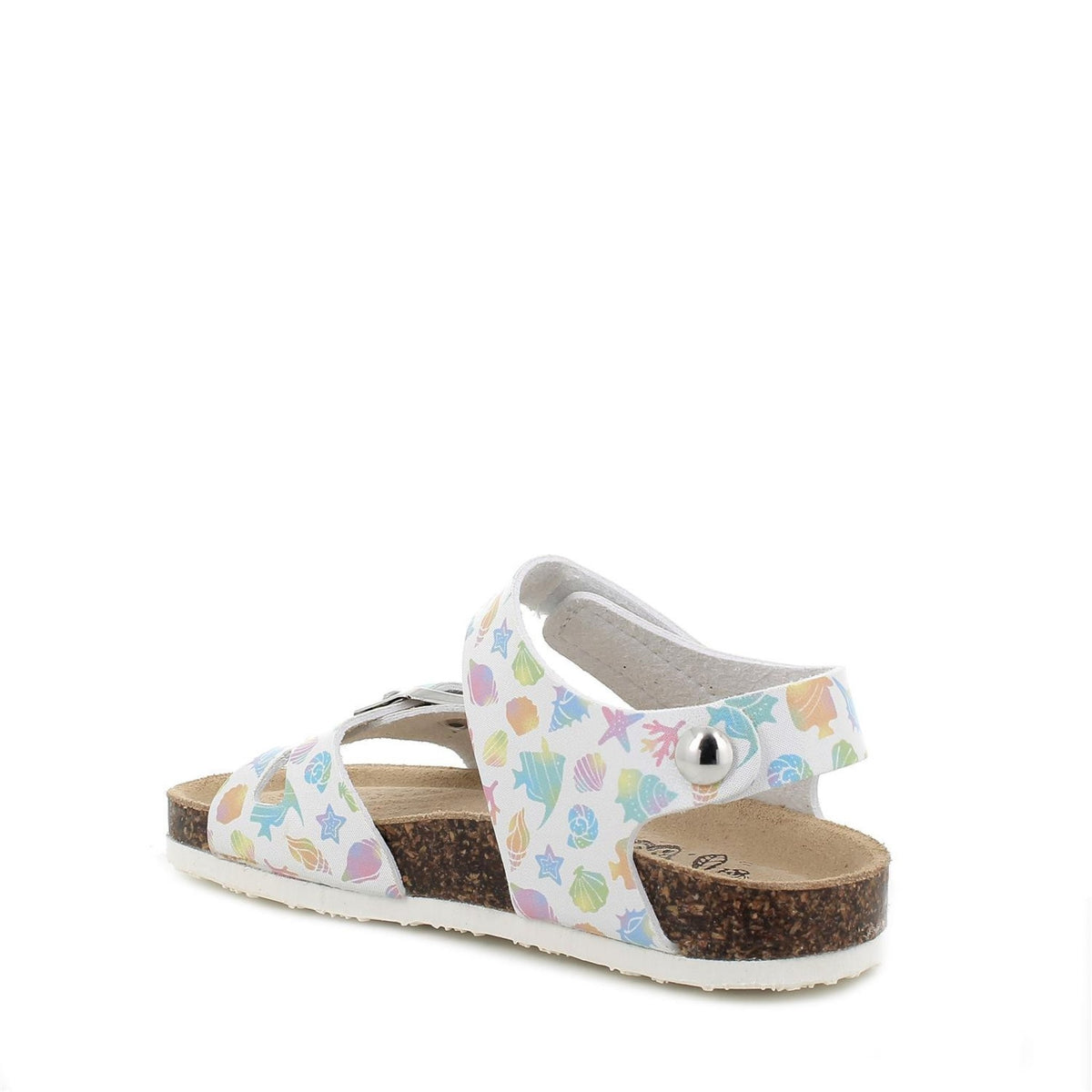 Sandali da bambina lilla multicolor