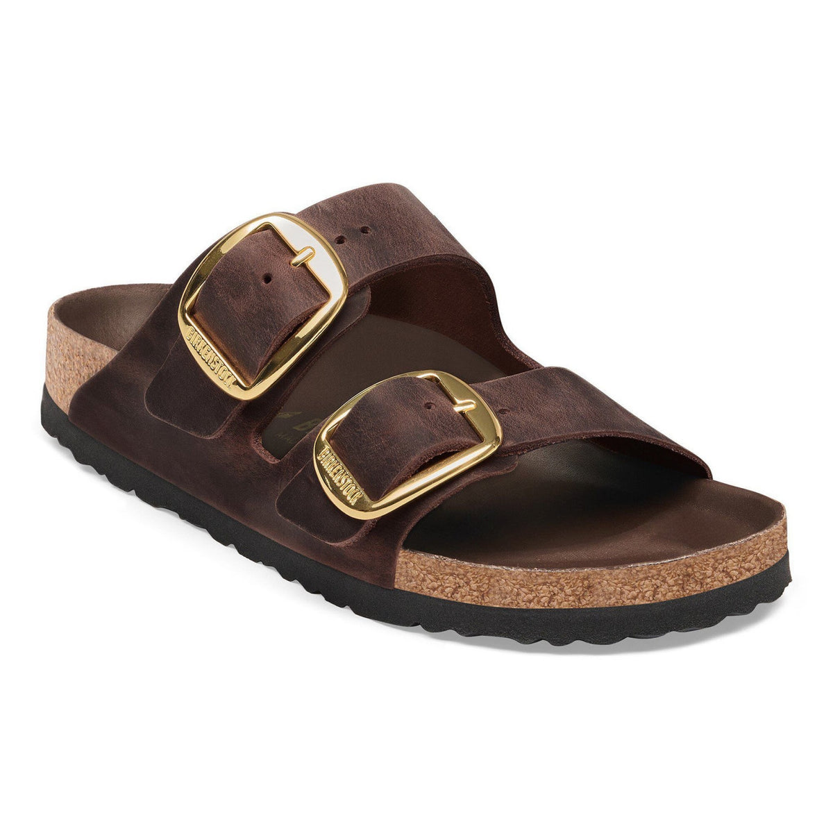 Arizona big buckle birkenstock pelle oliata
