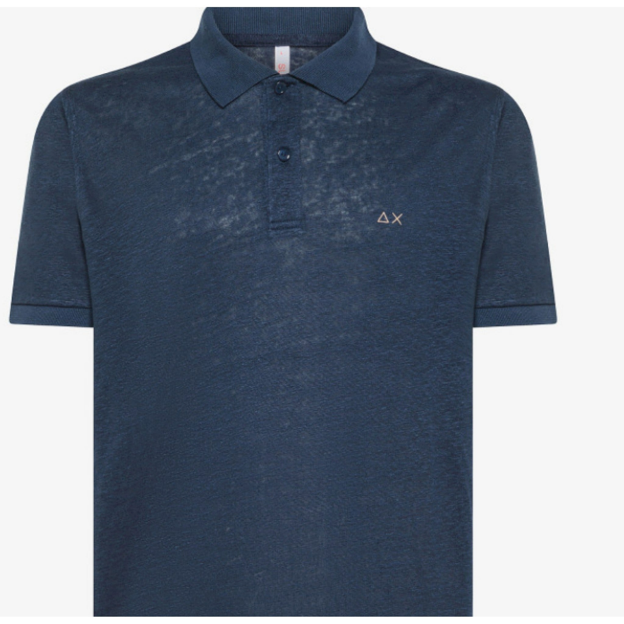 Sun68 polo linen solid