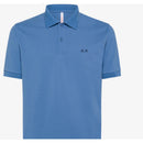 Sun68 polo under collar flower