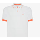 Sun68 polo small stripe fluo