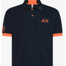 Sun 68 polo logo fluo