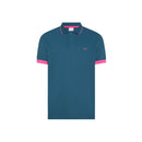 Polo small stripe fluo s/s