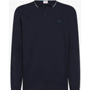 Sun 68 polo small stripes m/lunga