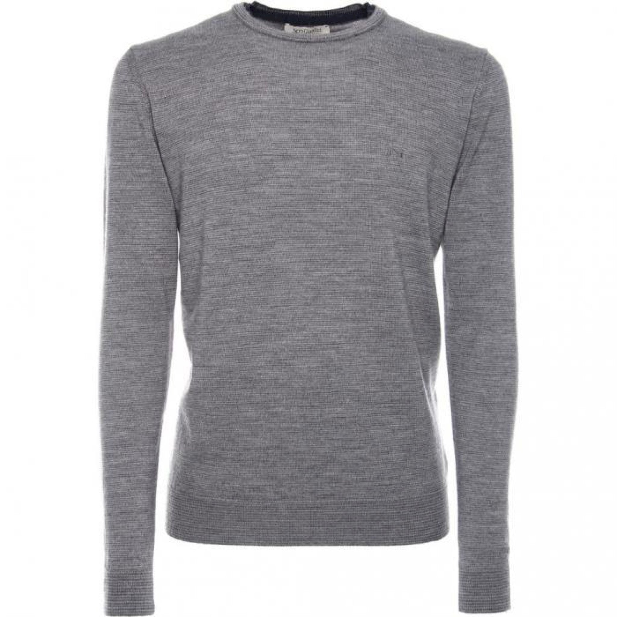 Maglione girocollo mille righe
