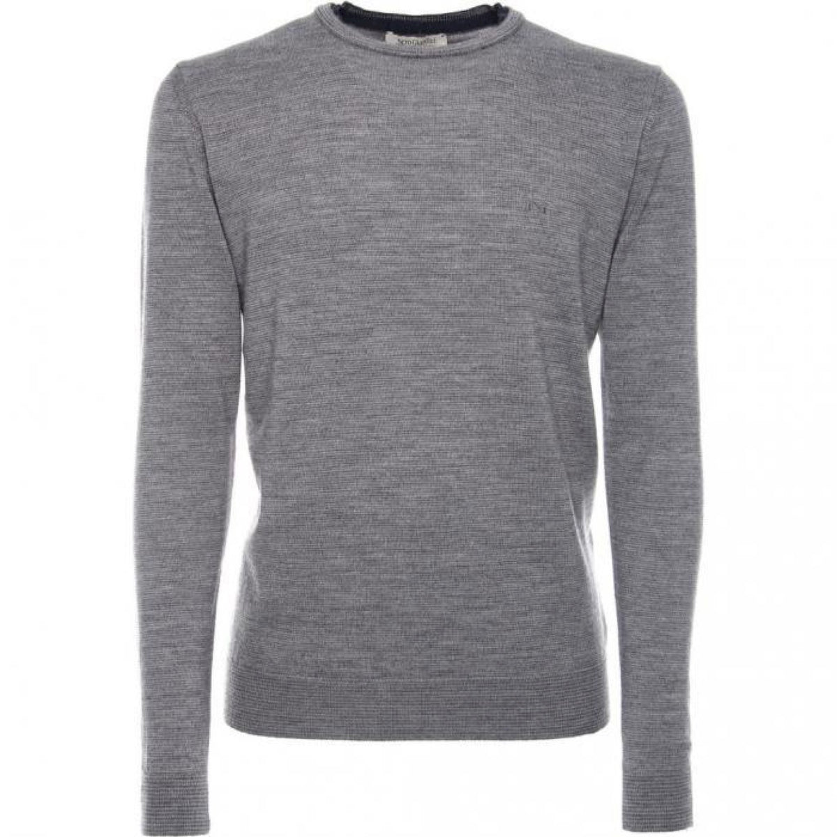 Maglione girocollo mille righe