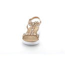 Sandalo doce t-bar con strass