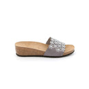 Ciabatta memi floreale con maxi fascia