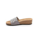 Ciabatta memi floreale con maxi fascia