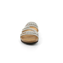 Ciabatta sara con  strass  pluririghe