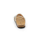 Ciabatta sara con  strass  pluririghe