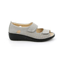 Scarpa nesi spuntata a doppio strappo