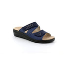 Ciabatta daby  donna in pelle