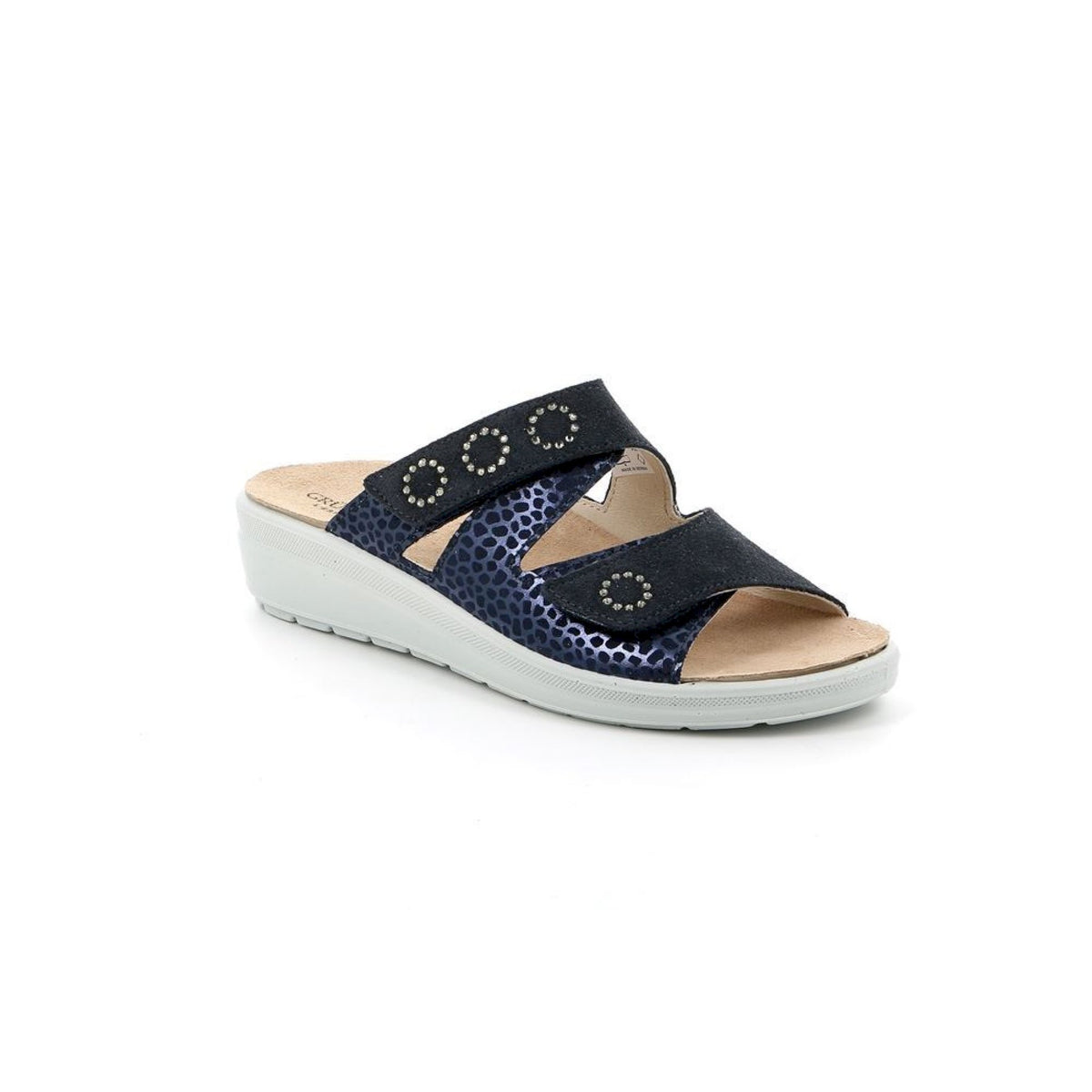 Ciabatta daby  donna in pelle