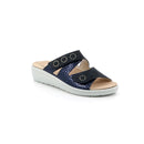 Ciabatta daby  donna in pelle