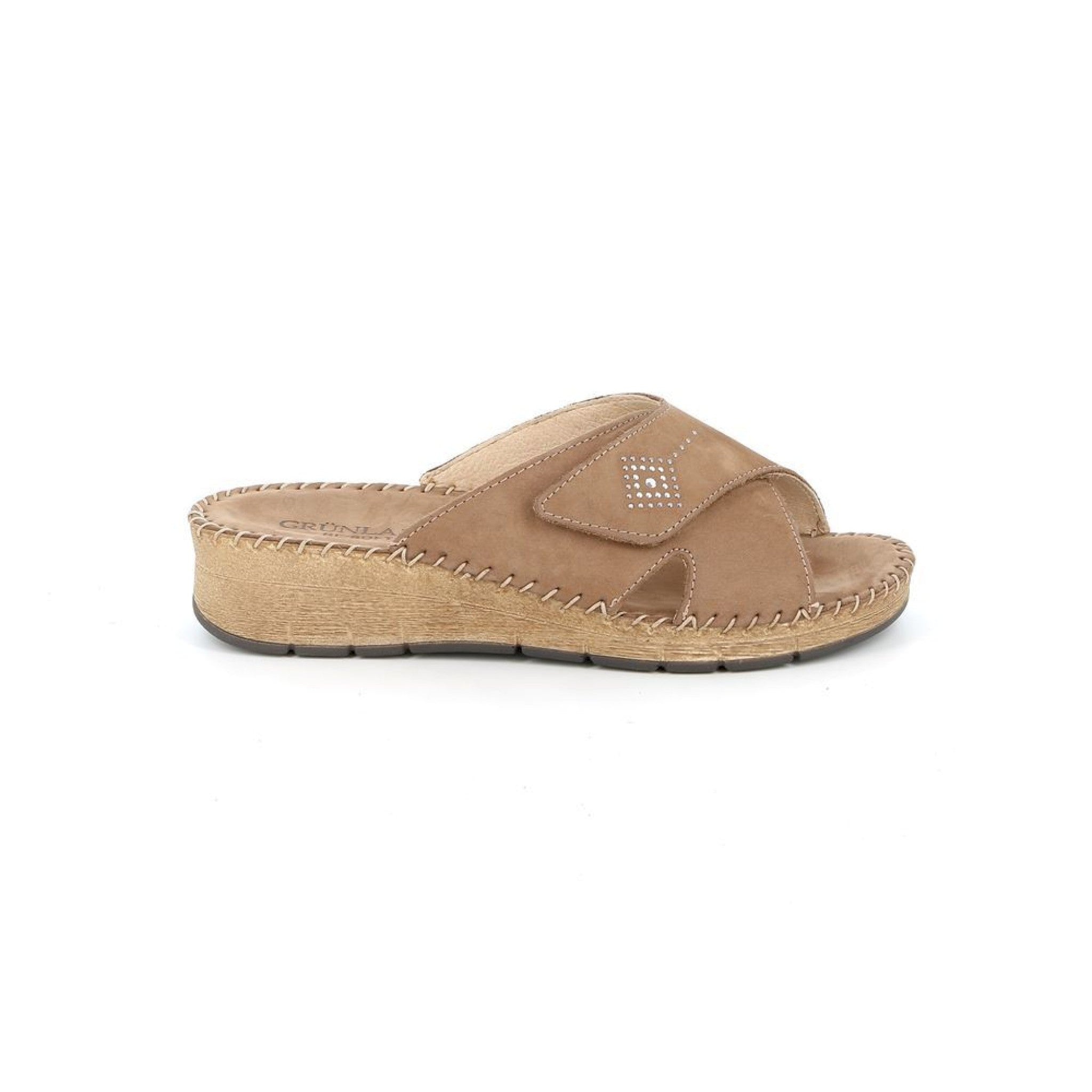 Ciabatta comfort in pelle | palo
